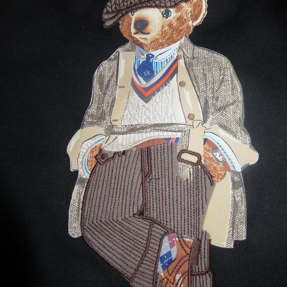 Polo Ralph Lauren Men's Polo Bear Fleece Hood - Picture 8 of 12